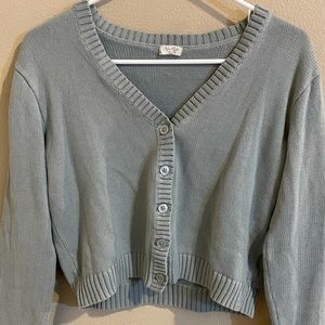 Brandy Melville Sage Cardigan